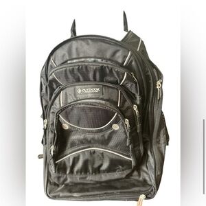 Outdoor Products Black Rolling Backpack‎ Travel Gear with Wheels